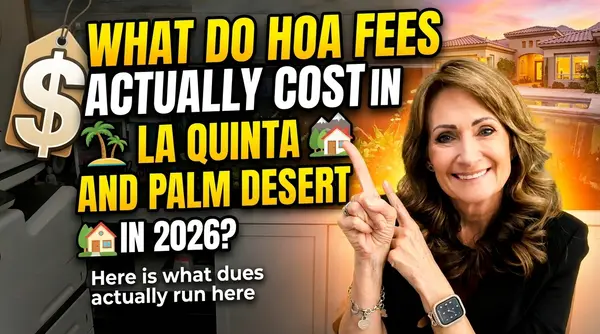 What Do HOA Fees Actually Cost in La Quinta and Palm Desert in 2026?