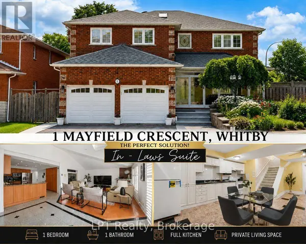 1 MAYFIELD CRESCENT, Whitby (pringle Creek), ON L1N8P3