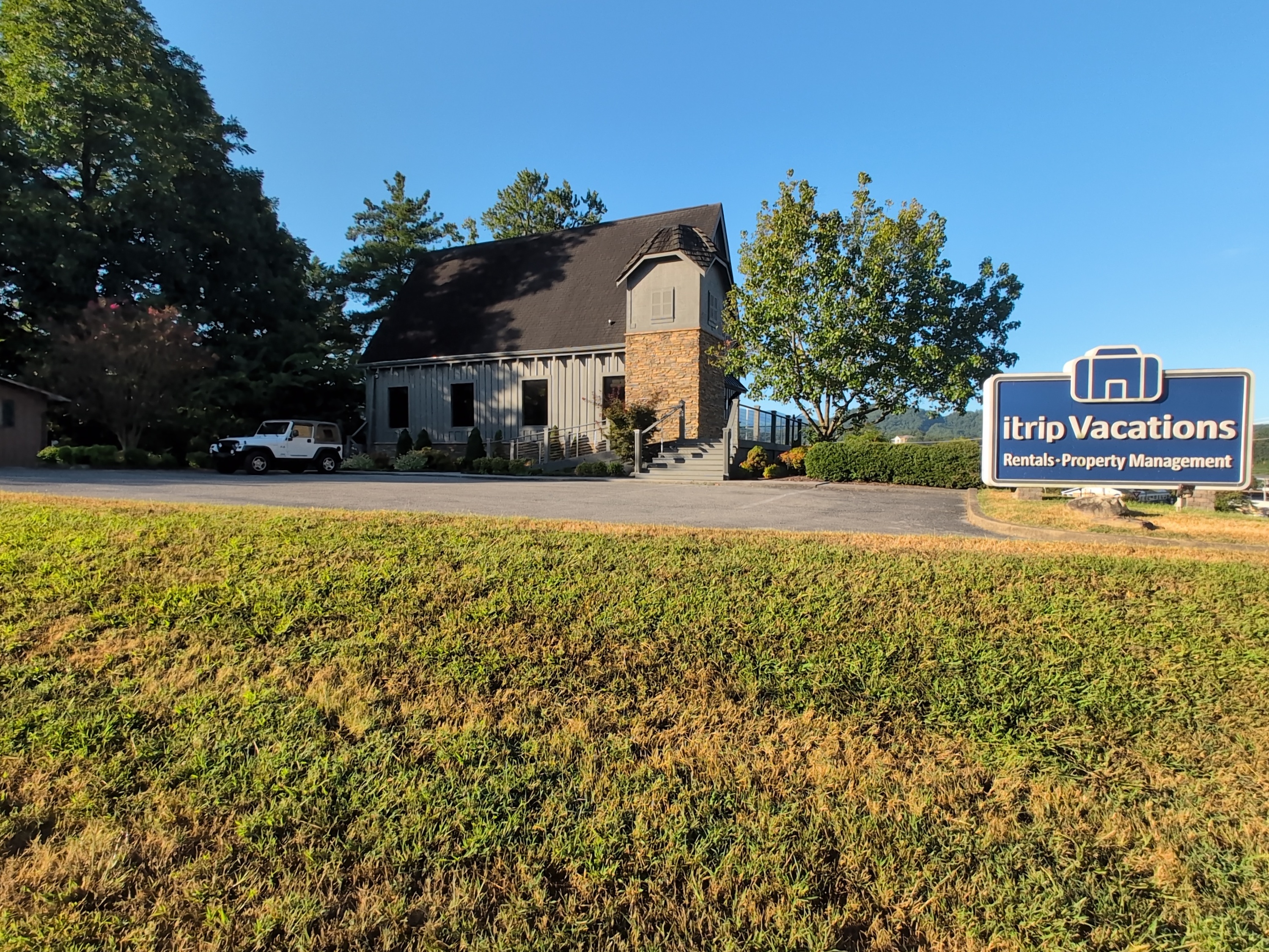 3404 Householder Street building and lot viewed across the lawn