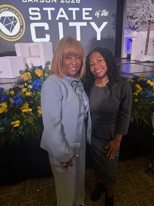 Brianne & Carson Mayor Lula Davis-Holmes
