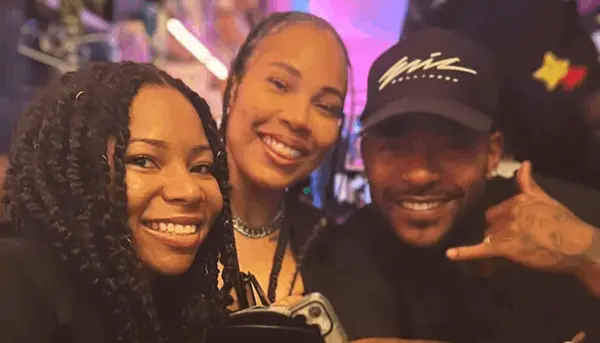 BRIANNE & ERIC BELLINGER & HIS WIFE LAMYIA GOOD