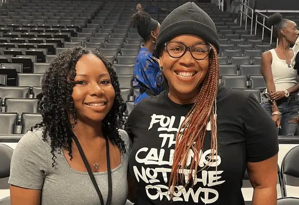 BRIANNE & GOSPEL SINGER TINA CAMPBELL 