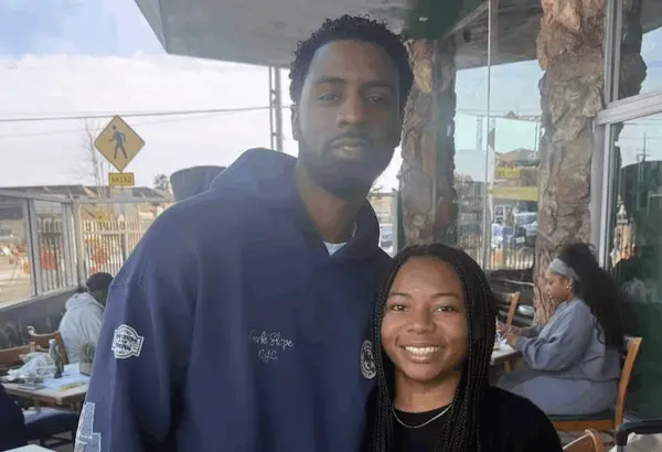 BRIANNE & COMEDIAN MALIK BAZILLE 