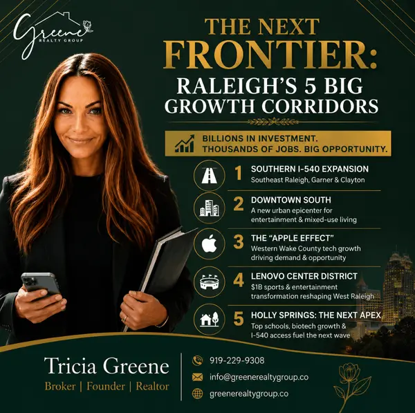 The Next Frontier: Raleigh's 5 Growth Corridors That Could Shape Home Values Through 2035