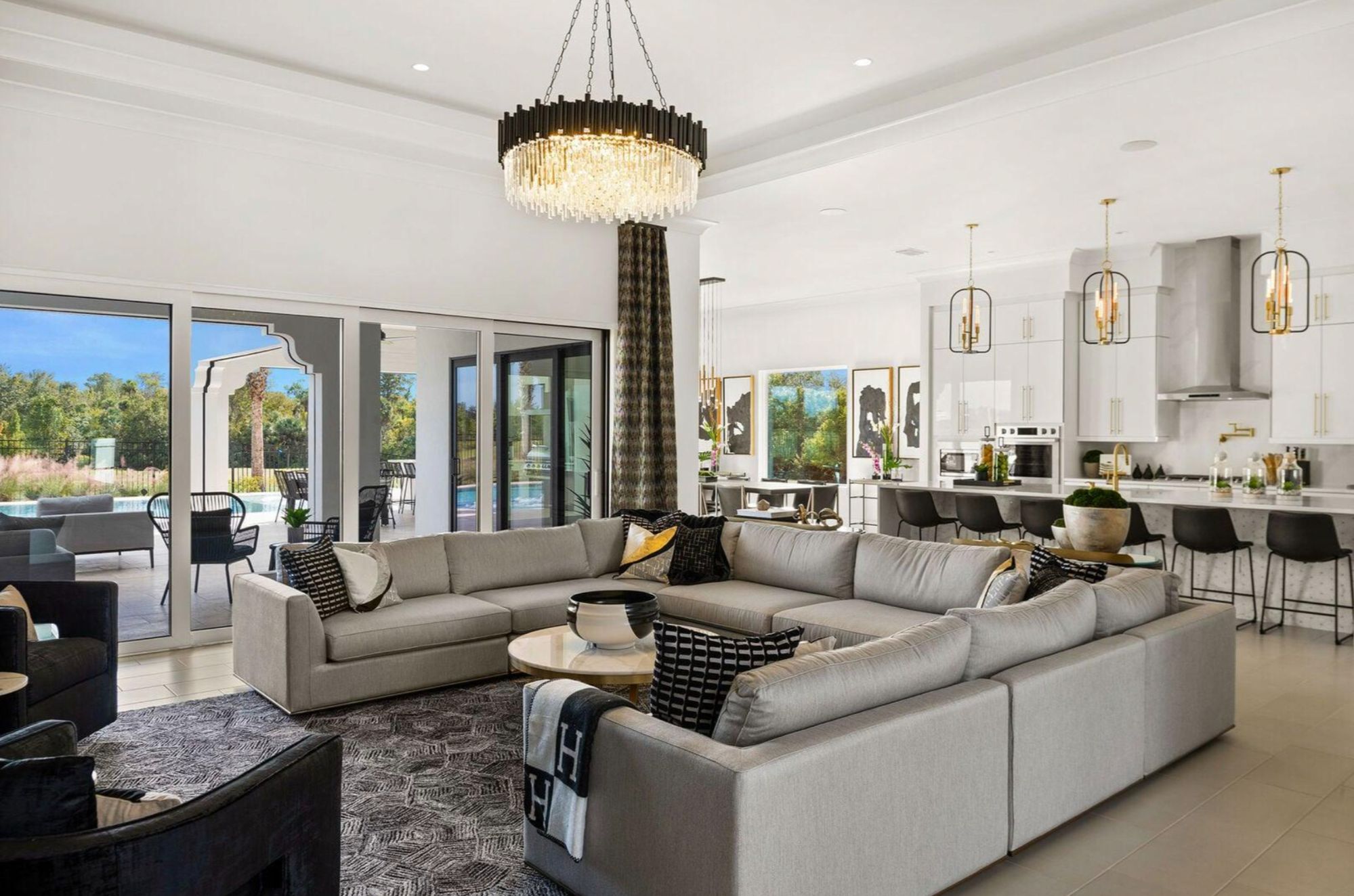 Sophisticated Central Florida residential interior