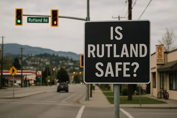 Is Rutland in Kelowna safe? 