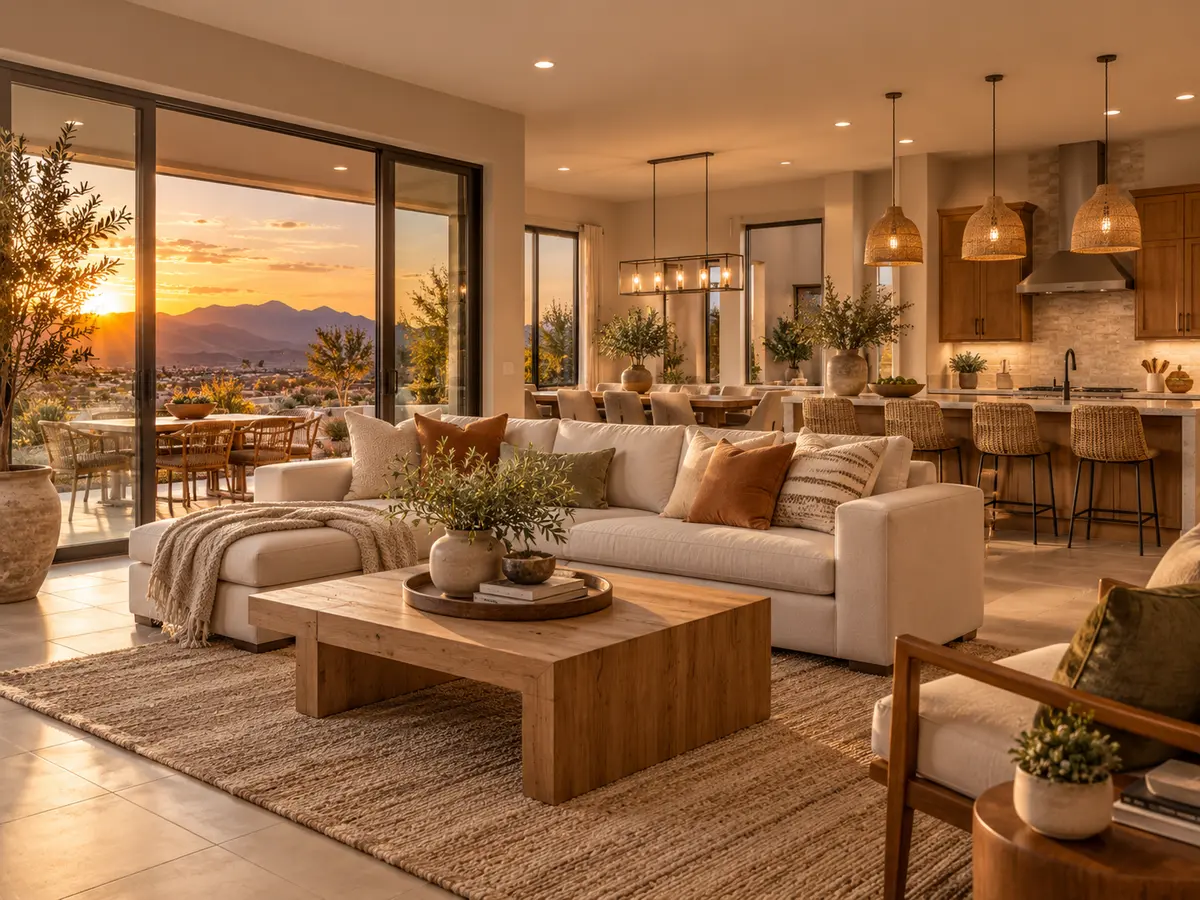 Welcoming interior