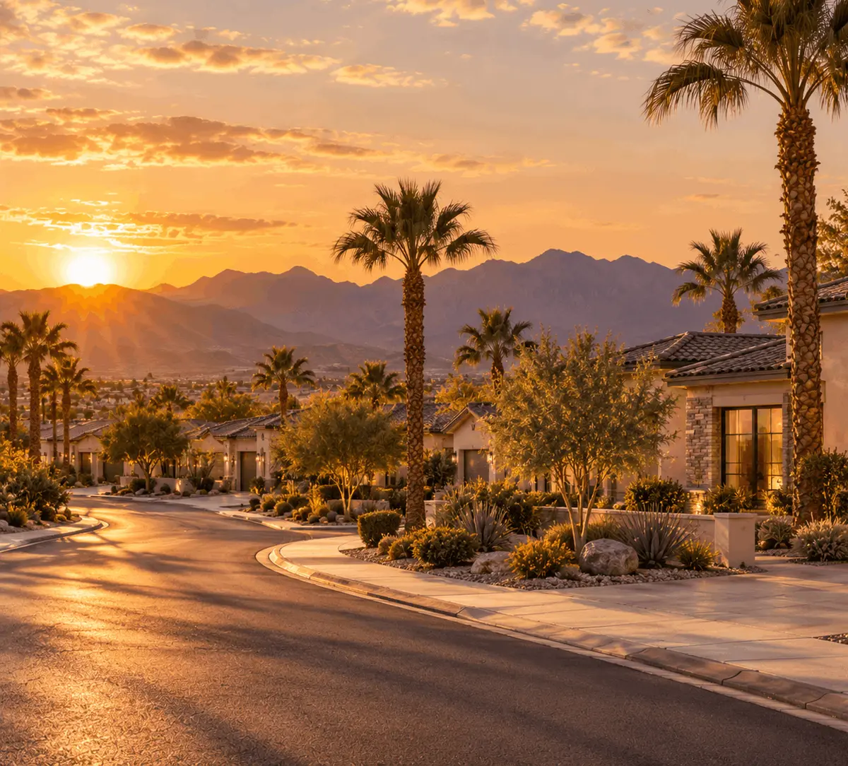 Las Vegas Valley Residential Neighborhood