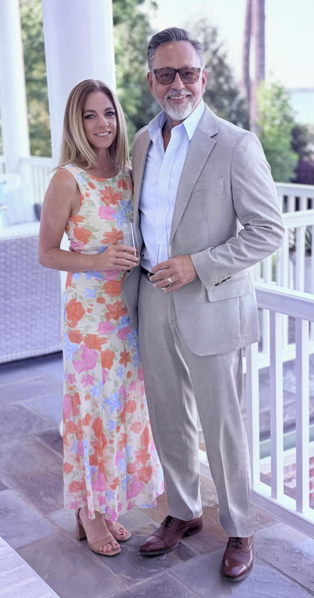Michael Paulk and his wife