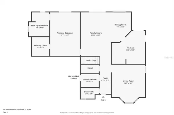 108 HONEYWOOD CT, Kissimmee, FL 34743