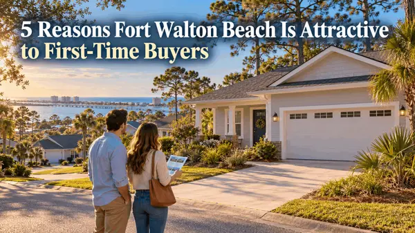 feature image of 5 Reasons Fort Walton Beach Is Attractive to First-Time Buyers