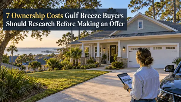 feature image of 7 Ownership Costs Gulf Breeze Buyers Should Research Before Making an Offer