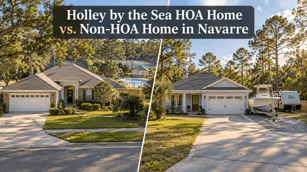 feature image of Holley by the Sea HOA Home vs. Non-HOA Home in Navarre: Which Is Better?