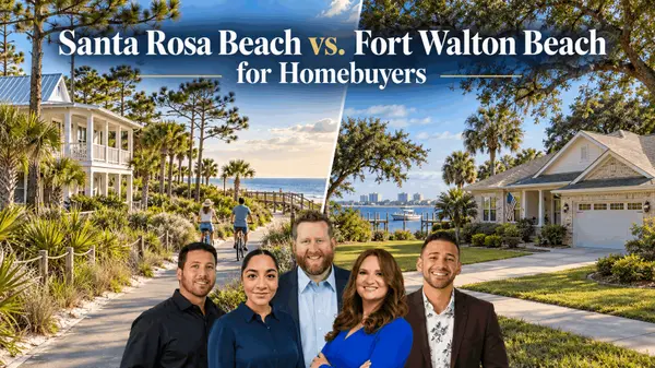 Santa Rosa Beach vs. Fort Walton Beach for Homebuyers: Which Fits You Better?