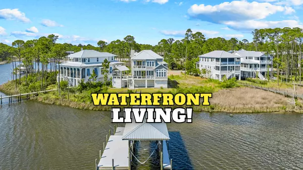 55 Teal in Cessna Landing: Bayfront Santa Rosa Beach Luxury 7 Minutes from 30A with a Dock and Boat Lift