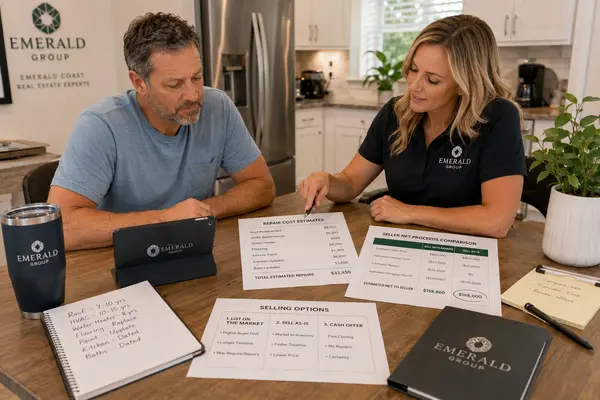 feature image of How Emerald Group Helps Sellers Compare Repair Costs And Net Proceeds