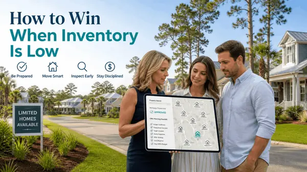 feature image of 7 tips for buying in a low-inventory market