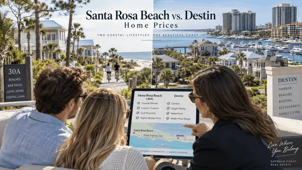 Santa Rosa Beach vs. Destin Home Prices: What Buyers Should Know in 2026