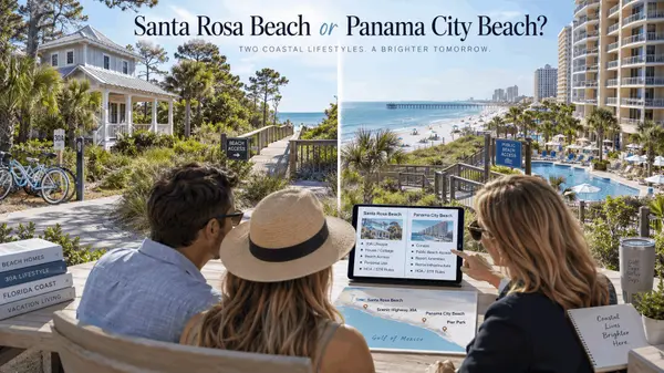 Santa Rosa Beach vs. Panama City Beach for Vacation Homes