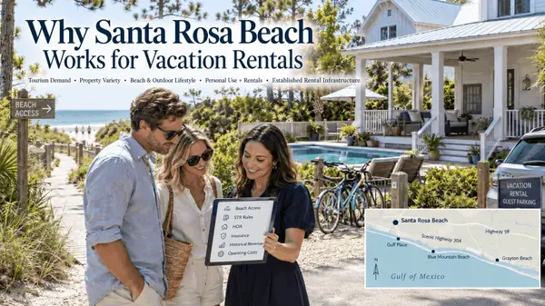 5 Reasons Santa Rosa Beach Works for Vacation Rentals