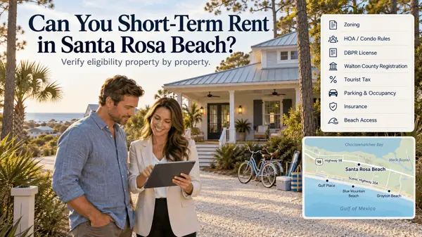 Can You Short-Term Rent a Home in Santa Rosa Beach?