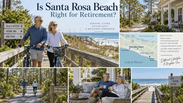 feature image of Is Santa Rosa Beach a Good Place to Retire?