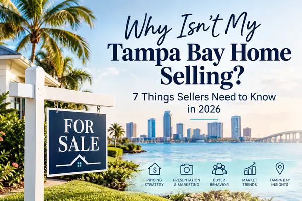 feature image of Why Isn’t My Tampa Bay Home Selling? 7 Things Sellers Need to Know in 2026