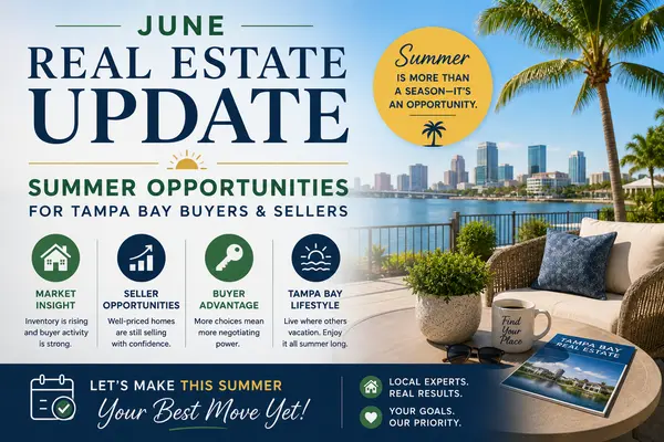 June Real Estate Update: Summer Opportunities for Tampa Bay Buyers and Sellers