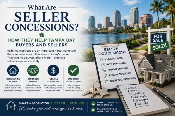 What Are Seller Concessions? How They Help Tampa Bay Buyers and Sellers