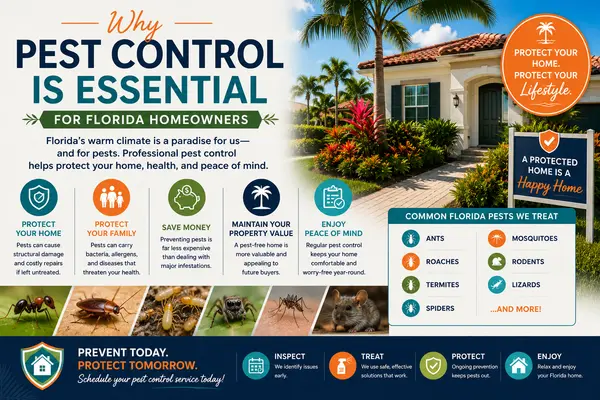 Why Pest Control Is Essential for Florida Homeowners,Kristie King