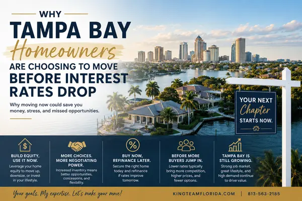 feature image of Why Tampa Bay Homeowners Are Choosing to Move Before Interest Rates Drop