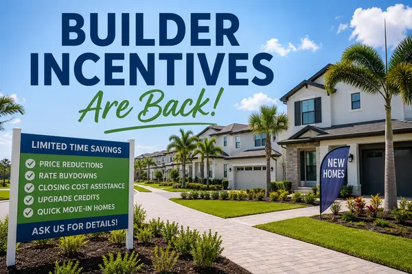 feature image of Tampa Bay Builders Are Cutting Prices and Offering Big Incentives — What Buyers and Sellers Need to Know