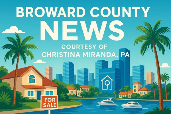 Broward County Community Update : September 18, 2025,Christina Miranda PA