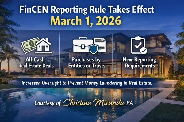 Real Estate Cash Transaction Reporting Rule goes into effect March 1