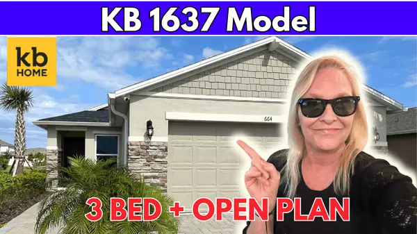 Tour the KB Home 1637 Model in Palm Bay, Florida