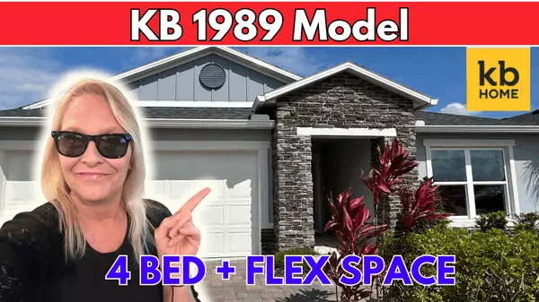 Inside the KB Home 1989 Model in Palm Bay's Gardens at Waterstone