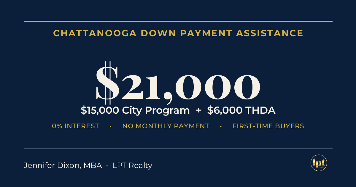 Chatttanooga Downpayment Assistance Program + THDA