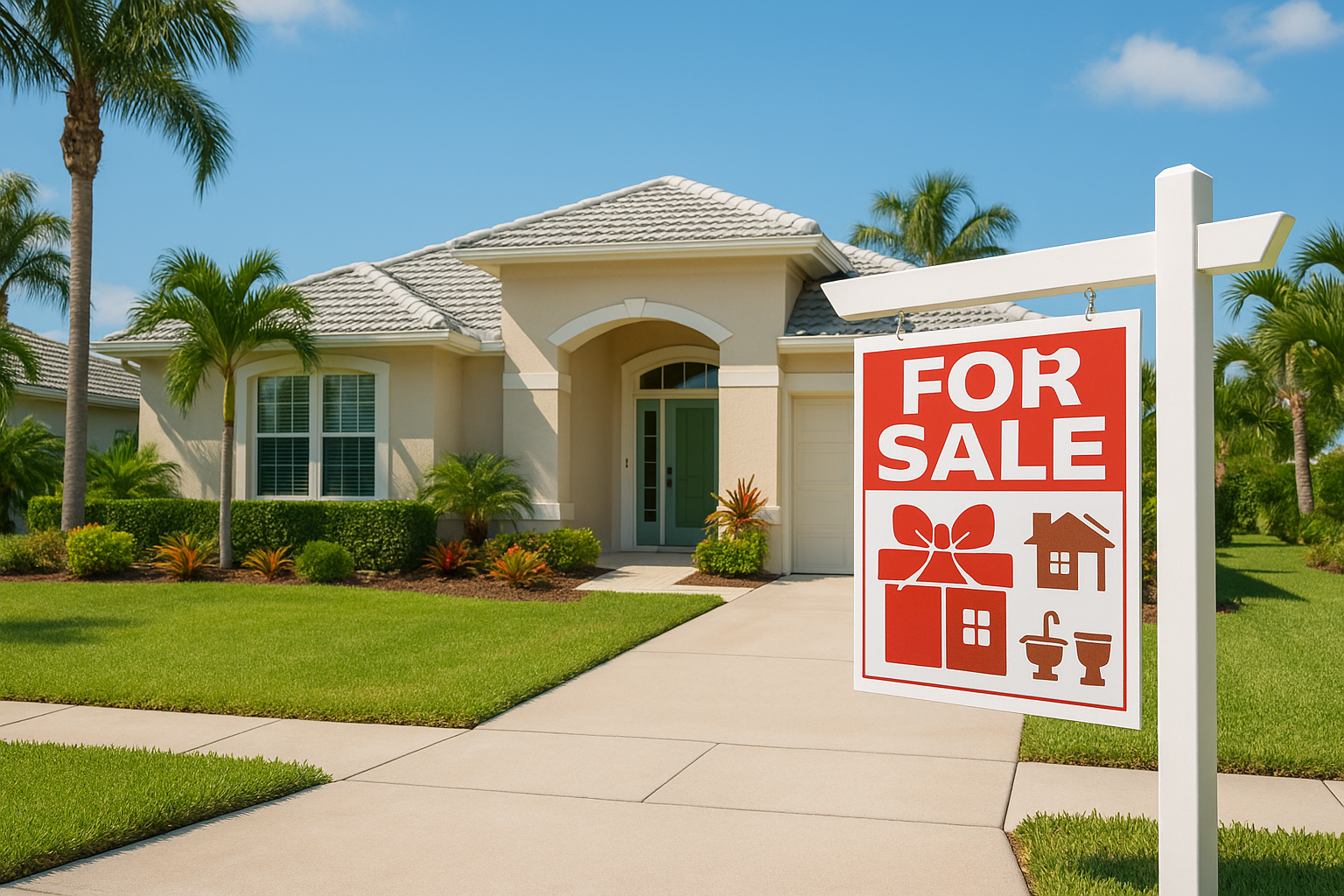 Port Charlotte Florida home for sale with buyer incentives