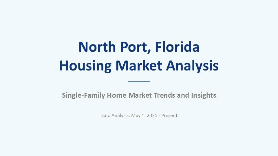 North Port Market Report 2025 Page 1