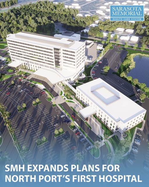 Sarasota Memorial North Port Hospital Rendering