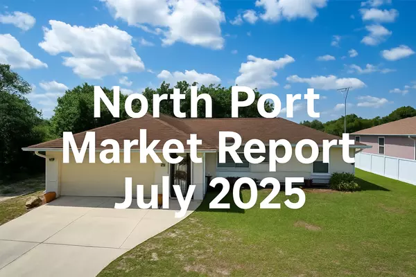 North Port Market Report July 2025 - Single Family Homes