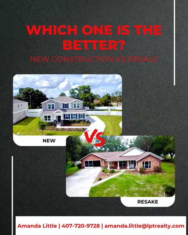 feature image of New Construction vs Resale Homes in Central Florida: Which Is Right for You?