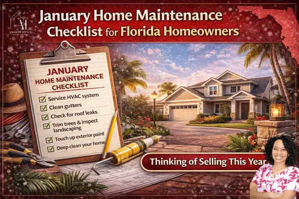 January Home Maintenance Checklist for Florida Homeowners,Amanda Little