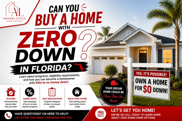 Can You Buy a Home With Zero Down in Florida?