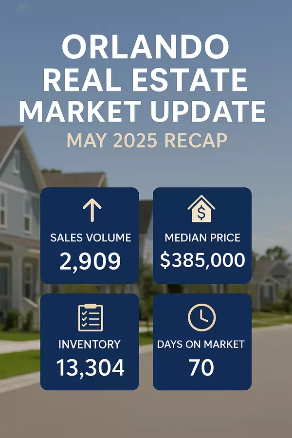 Orlando Real Estate Market Update: May 2025 Recap,James Oxendine