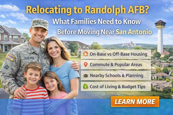 Relocating to Randolph Air Force Base,Kristen Smith