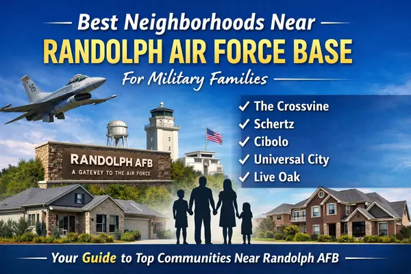 Best Neighborhoods Near Randolph Air Force Base (2026 Guide),Kristen Smith
