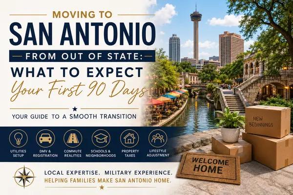 Moving to San Antonio From Out of State: What to Expect Your First 90 Days