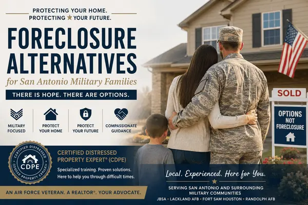 Foreclosure Alternatives for San Antonio Military Families With PCS Orders