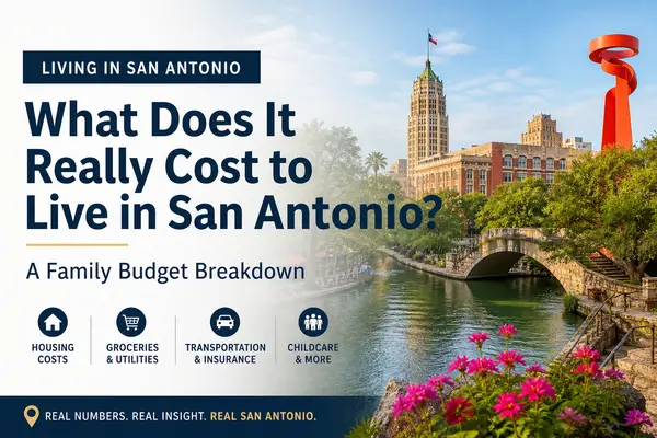 What Does It Really Cost to Live in San Antonio? Family Budget Breakdown for 2026 (Relocating to San Antonio 2026 Guide)